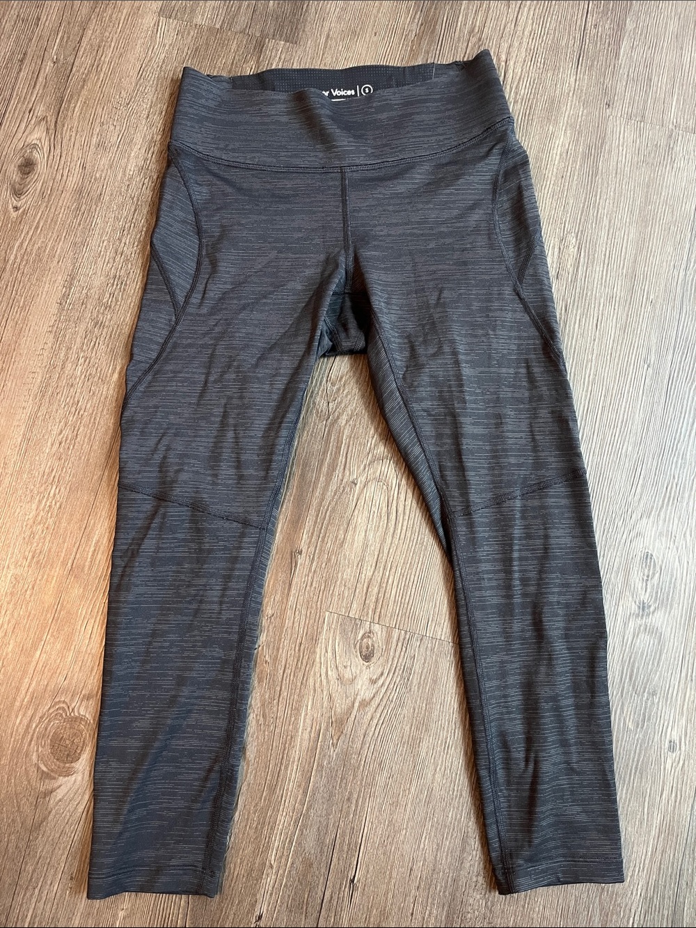 OUTDOOR VOICES Heathered Charcoal Leggings